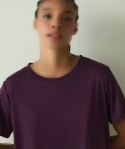 تی‌شرت کوتاه‌ آستین مدل موری با یقه گرد از جنس Modal برند Penti - 970670256