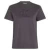 تیشرت کوتاه آستین زنانه خاکستری برند Calvin Klein - 932797325