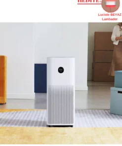 پالایشگر هوای پیشرفته ۴ پرو با فیلتر HEPA و زمانبندی - تمیزکننده هوای هوشمند پریمیوم - همراه با هدیه: لامپ ایستاده سفید! برند Xiaomi - 800950071