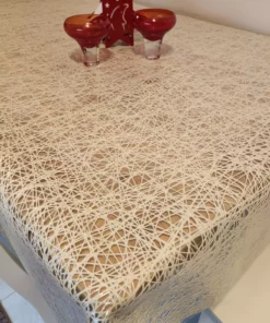 کرم وارداتی پی‌وی‌سی موشامبا - پارچه میز طرح‌دار قابل شستشو برند Genel Markalar - 291712179