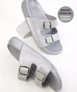 20494 صندل زنانه نقره‌ای برند SOHO - 923285245