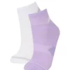 جوراب ورزشی کوتاه زنانه دو عددی پنبه‌ای E2092AXNS برند Defacto - 938586889