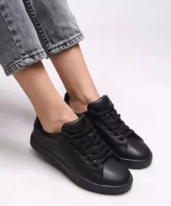 اسنیکر زنانه مشرونی کد 0012601 مشکی برند Riccon - 894930198