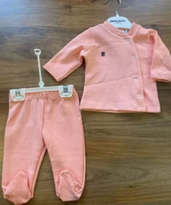 ست دو تکه با دکمه جلو و شلوار پاچینی برند Pierre Cardin - 874051592