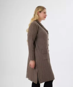 هفت سینه کُت با یقه فرفری بلین برند BELİN - 867175373