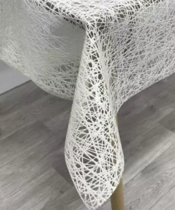 محصول: رومیزی مجلل و شفاف PVC با طرح بافت حصیری - کرم برند Genel Markalar - 120572678