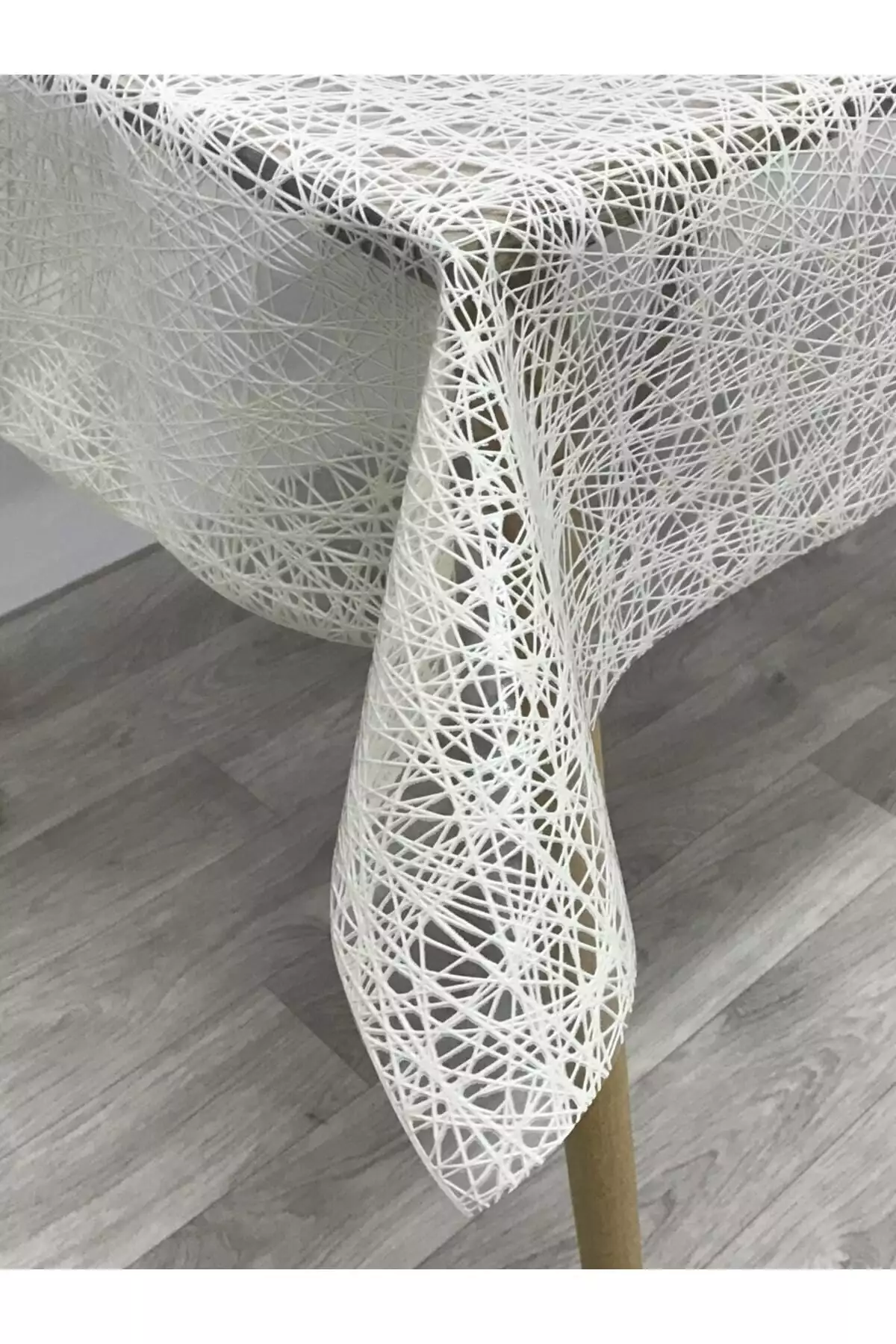 محصول: رومیزی مجلل و شفاف PVC با طرح بافت حصیری - کرم برند Genel Markalar - 120572678