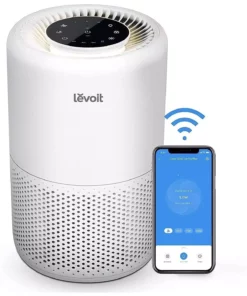تهویه مطبوع هوای خانگی هوشمند HEPA، سازگار با الکسا و اپلیکیشن، تا ۳۵ متر مربع و جریان هوای ۱۷۰ متر مکعب در ساعت برند Levoit - 377430550