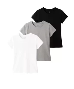 پک ۳ عددی تی‌شرت زنانه یقه گرد برند LAUMA - 971890364