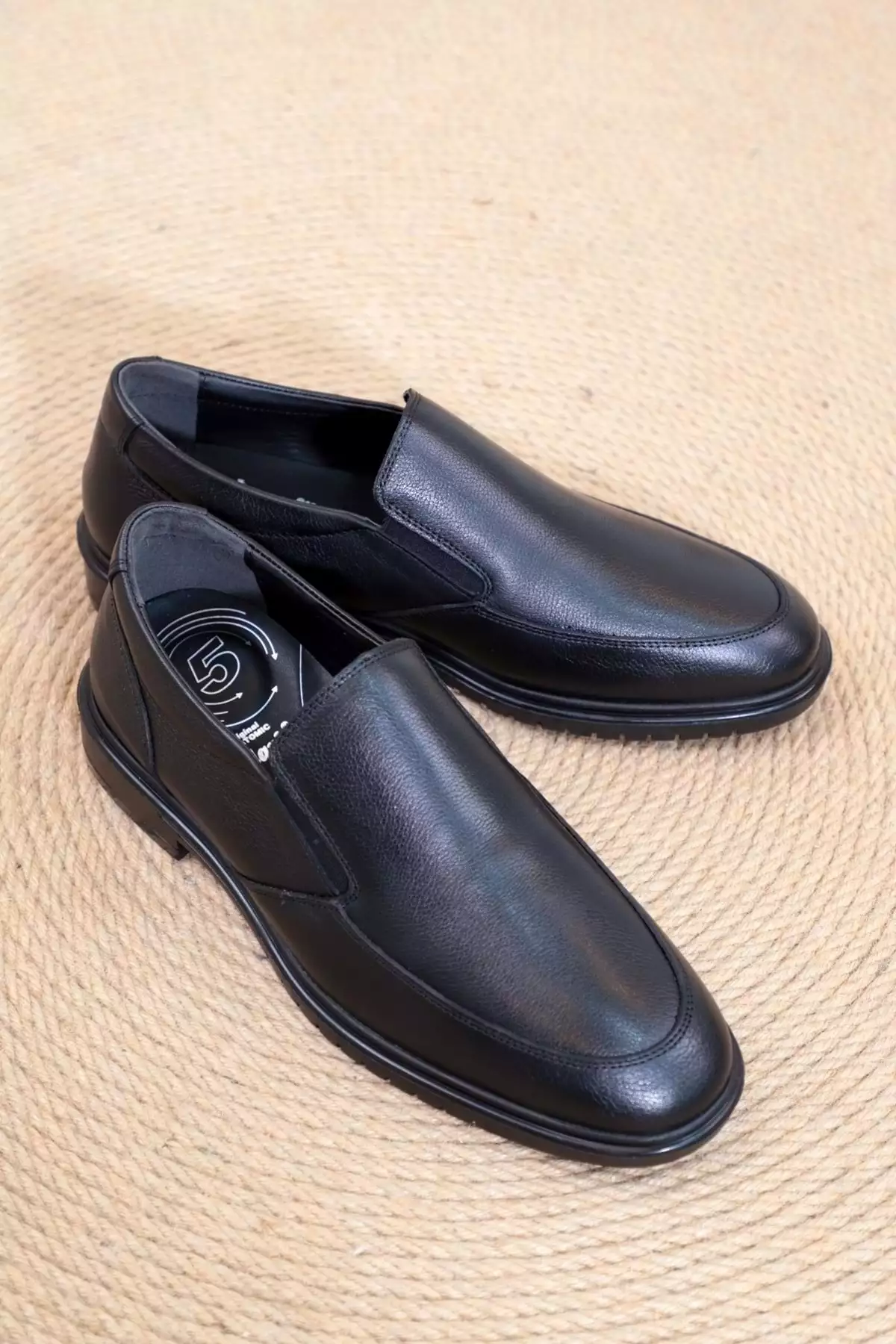 کنفورس ۱۳۷۶-۱۰۲۶۳۴ کفش روزمره مردانه چرمی حقیقی آناتومیک ۵ نقطه برند Polaris - 366453847