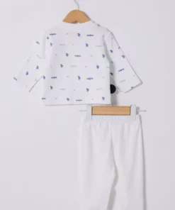 ست لباس سفید بچگانه پسرانه برند U.S. Polo Assn. - 884232189