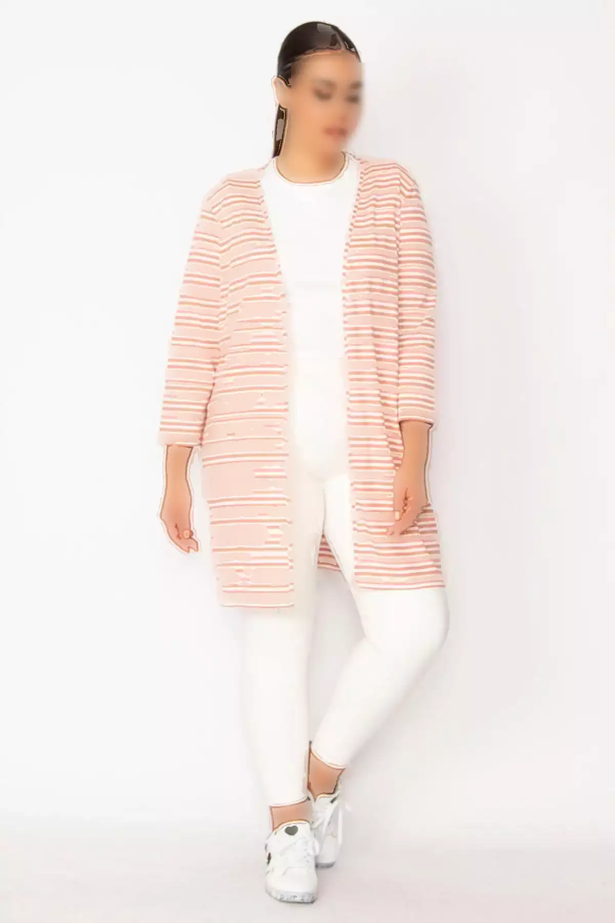 کاردی بزرگپرس پیکسی خطدار ویسکوز 65n28700 برند Şans - 159172087