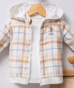 ست سفید دخترانه برند U.S. Polo Assn. - 894127169