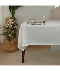 روکش میز توری پلی استر نازک نارین برند PİKKO HOME - 98047216