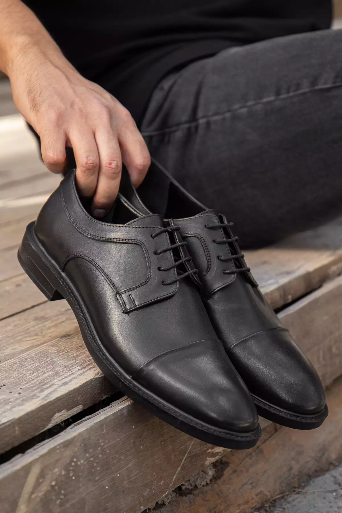 کفش کلاسیک مردانه روزمره از جنس چرم طبیعی ارگونومیک برند Daxtors - 868531881