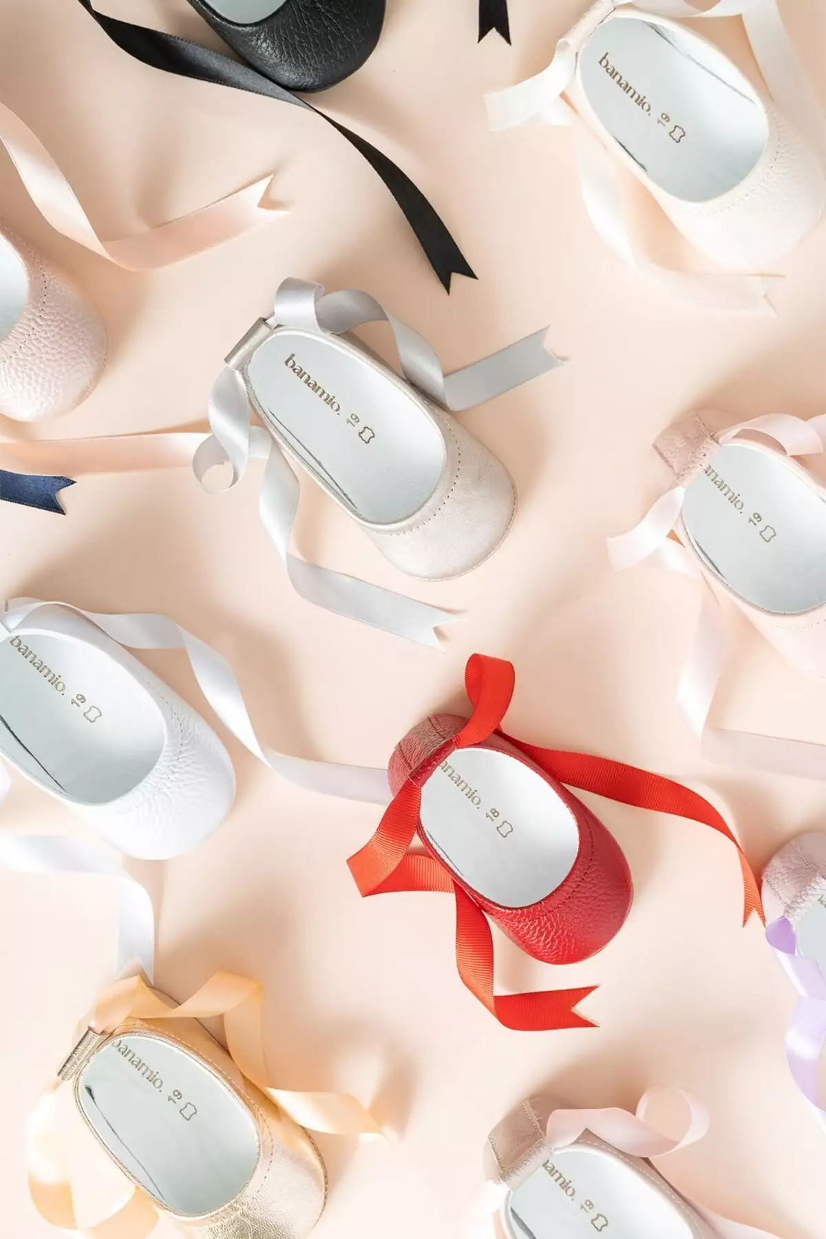 دیانا کفش بابل بچهگانه از چرم طبیعی برند Banamio - 856051396