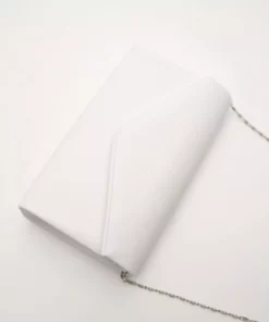 جفت کفش و کیف روزمره با پاشنه کوتاه و بنددار زنانه - سفید برند MFT AYAKKABI - 675151126