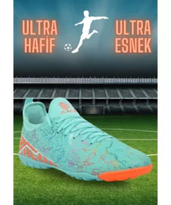 کفش فوتسال MK-241 نعناع با طراحی سبک و انعطافپذیر و مقاوم برند AYAKMOD - 808690124