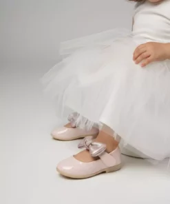 کفش دخترانه با سگک و پاپیون برند Görkem bebe ayakkabı ve tekstil - 862426876