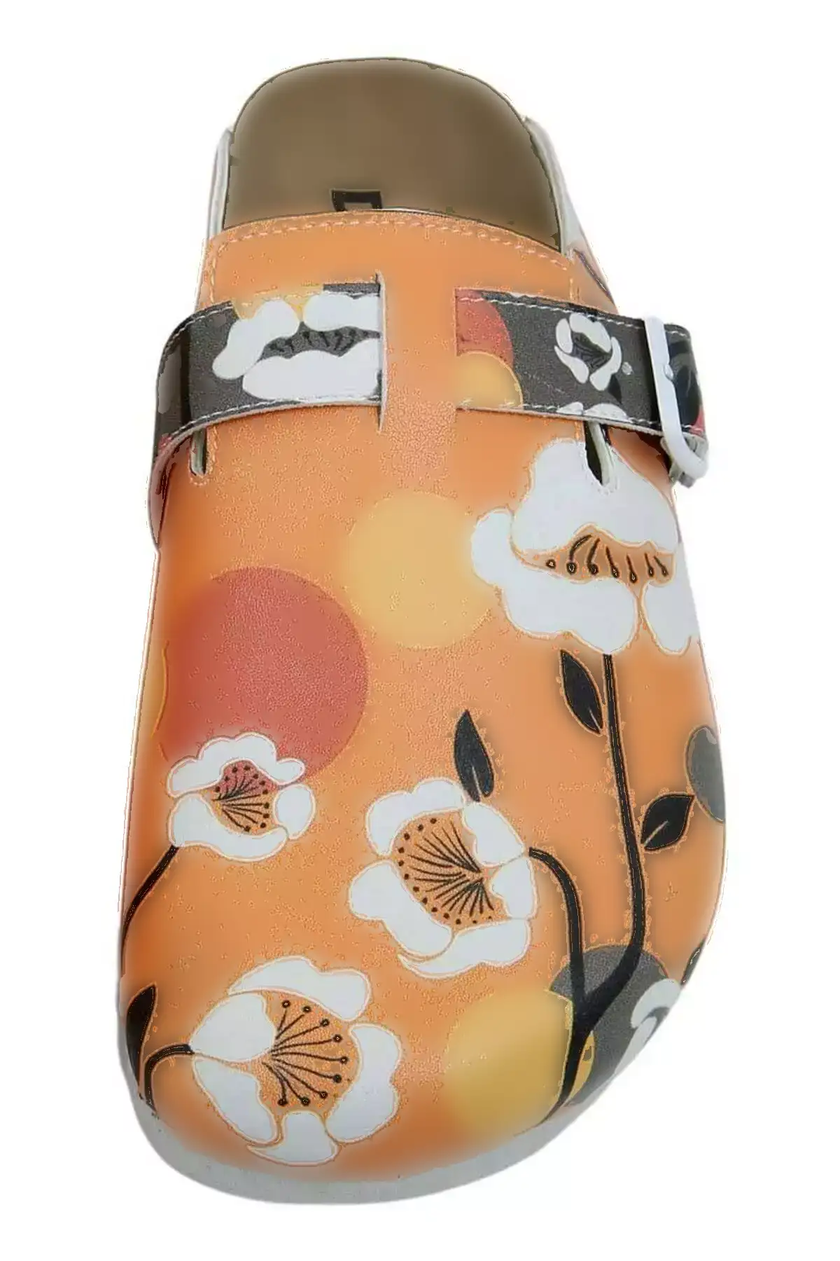 کفش راحتی زنانه از چرم مصنوعی نارنجی - طراحی رتروگراد برند Dogo - 816070810