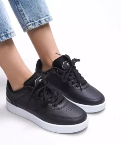 کفش ورزشی یونی‌سکس Ghiogluh مدل 00124541 مشکی و سفید برند Riccon - 897494880