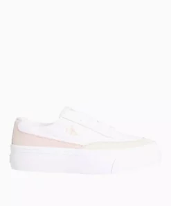 کفش اسنیکر پلتفرم ولک با کفی ضخیم برند Calvin Klein - 922169139