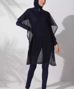 231919 مایو توری تیره رنگ برای پوشش کامل برند Pierre Cardin - 712418842