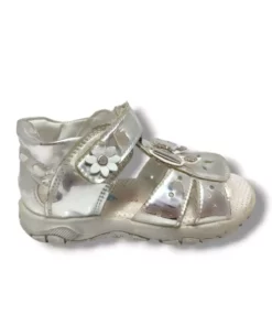 سندل بچه‌گانه دخترانه بیبرون مدل 1698-20 با طرح گل و قفل چسبی در سایز 21 تا 25 برند ŞİRİNGENÇ - 949724907