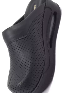 کفش مخصوص زنانه ایر مکس سیاه چرم طبیعی صندل ارتوپدیک برند Saboty - 1037933299