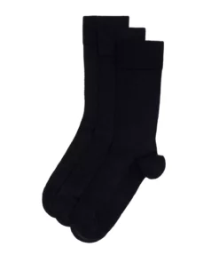 جوراب مچی مردانه سه‌تایی با ترکیب بامبو رنگ سرمه‌ای 50308477-200 برند Pierre Cardin - 938660147