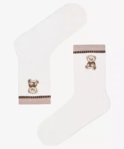 2 جفت جوراب مچی با طرح دوستی و راه‌دار برند Penti - 975948569