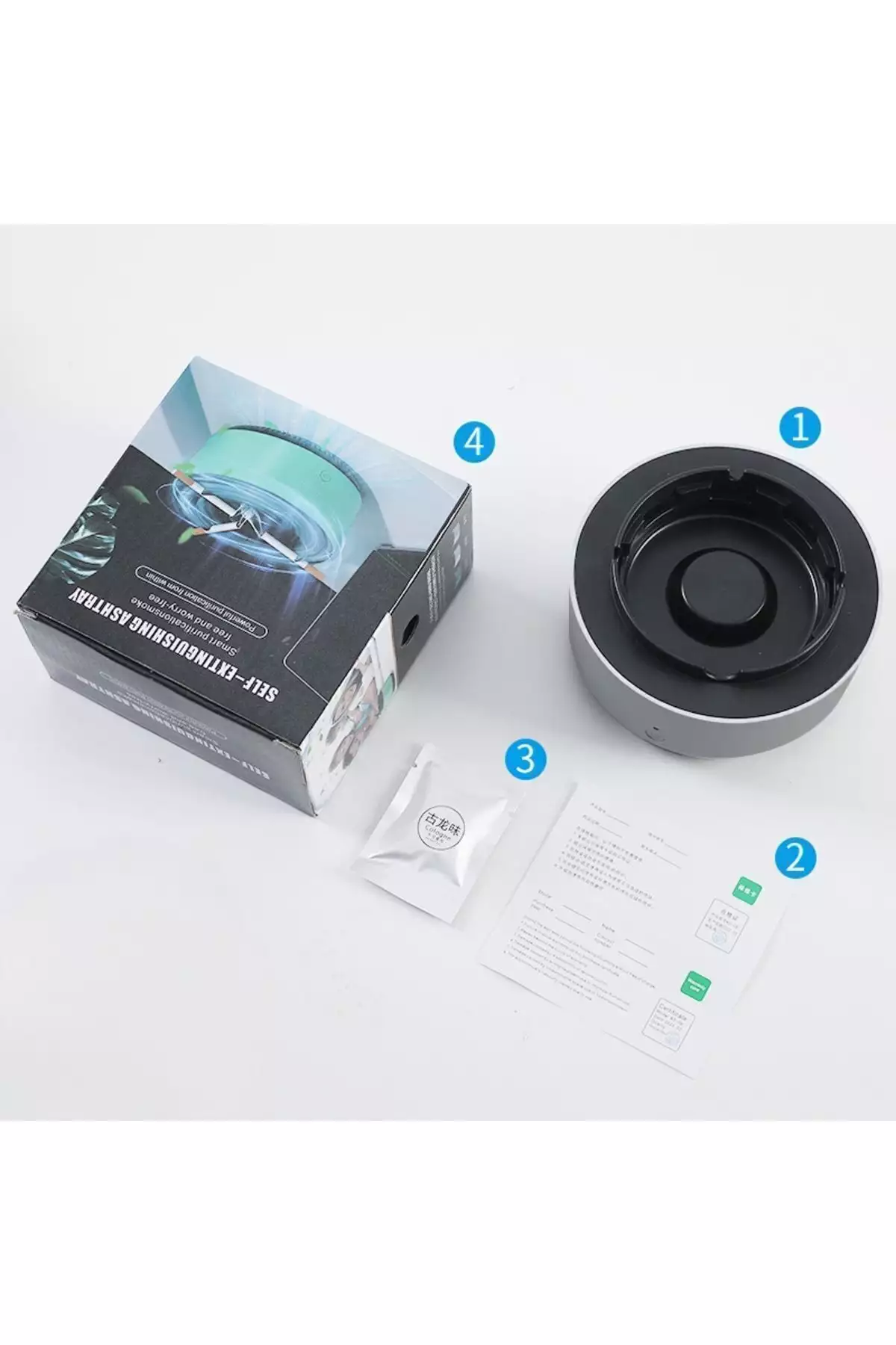 پاککننده هوای ضد بوی سیگار و دوده نانوپرو برند Opiunte - 787561004