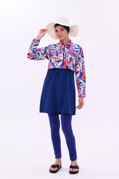 مایو تسلط با پاراشوت ضد آب و شلوار تایت، دو عدد کلاه بانیه دار برند medipek - 946481538