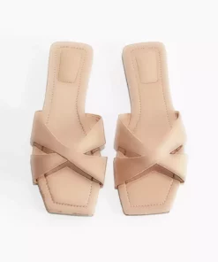 صندل با نوارهای ضربدری برند H&M - 930454470