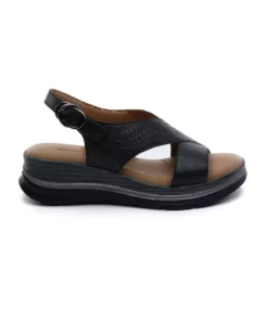 59264 دمپایی زنانه چرم واقعی مشکی برند Greyder - 944272642