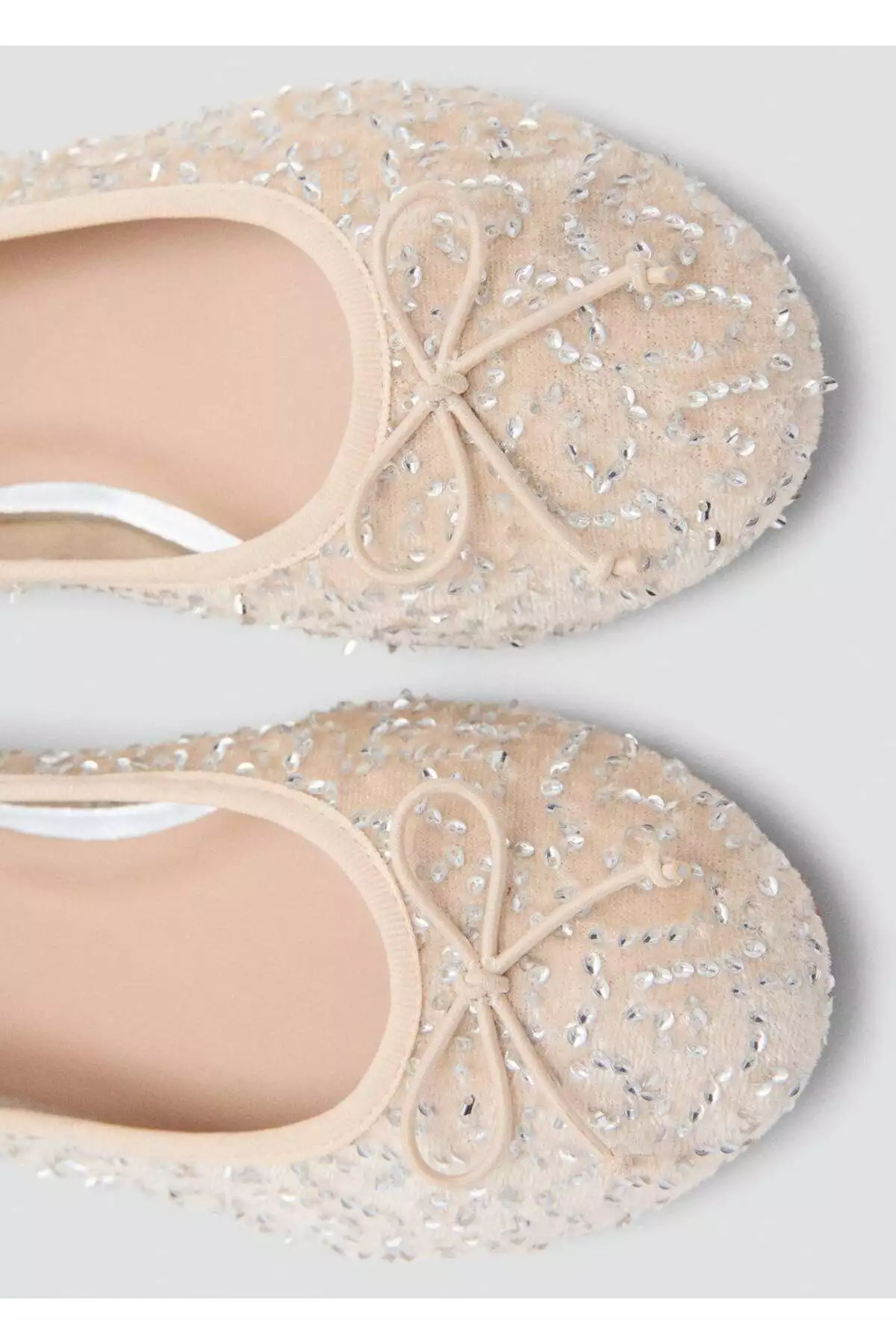 بابت با جزئیات براق برند MANGO Kids - 1019818248