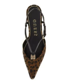 کفش پاشنه بلند چند رنگ زنانه دیزی ۲ مدل FLFDS2FAP08-LEOPA برند Guess - 982863879