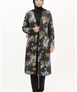 کاردی بلند با طرح و مدل فصلی کد 8691-01 رنگ مشکی برند sefamerve - 836310047