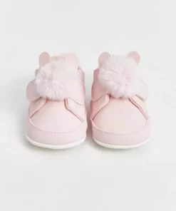 کفش پیش‌دبستانی دخترانه پون‌پون با جزئیات برند LC Waikiki - 871866187