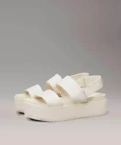 صندل فلت با نوار حلقه‌ای زنانه مدل YW0YW01788-AEO برند Calvin Klein - 929700377