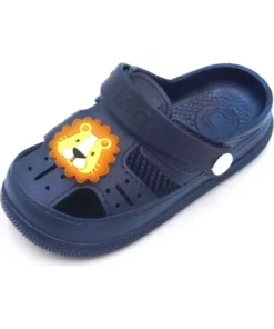 دمپایی بچه‌گانه با طرح حیوانات و زیره اورتوپدیک ضدلغزش روزمره برند Linosso - 298105459