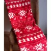 پتو نرم و قطنی با تم سال نو، قرمز و سفید برند Romans - 1039040788