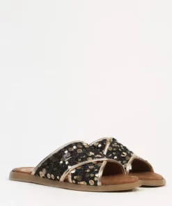 دمپایی طلایی زنانه PC-54775 برند Pierre Cardin - 921530015