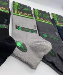 جوراب بامبو ۱۲ عددی مردانه | سایز ۴۰-۴۵ برند Marjinal - 935549931