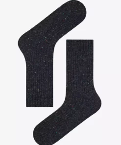 جوراب مچی مردانه راه‌دار مشکی طوسی برند Penti - 864891330
