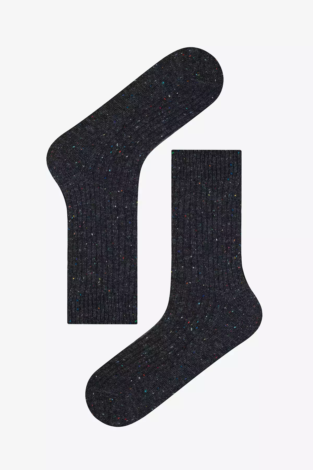 جوراب مچی مردانه راهدار مشکی طوسی برند Penti - 864891330