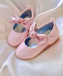 کفش دخترانه با سگک و پاپیون برند Görkem bebe ayakkabı ve tekstil - 862426876