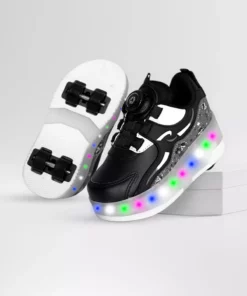 کفش ورزشی و اسنکر راحت سیاه با چرخ برای پسران نیلز | کفش با چرخ جدید و مدرن برند ROCKY SPORT - 941232472