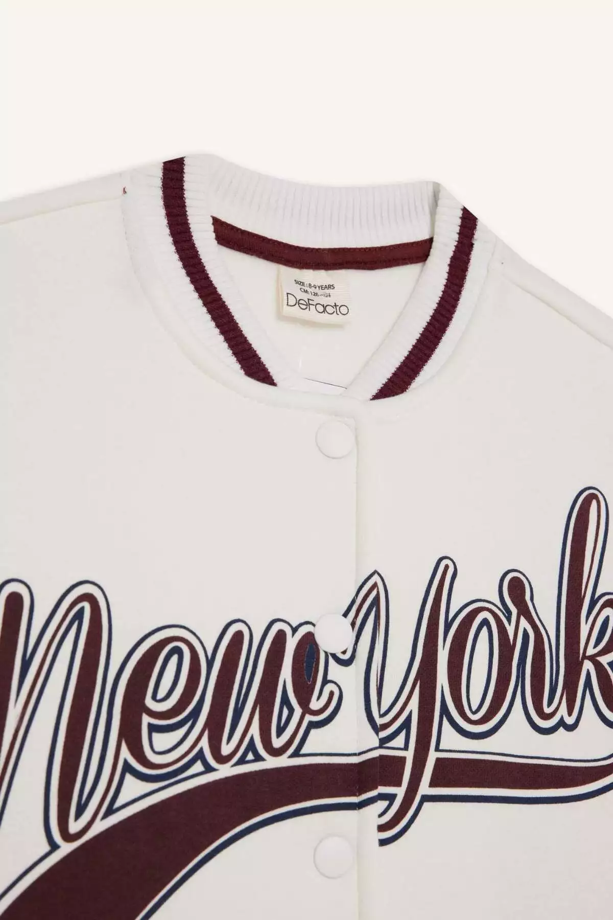 کاپشن بمبری یقه کالج با چاپ دخترانه مدل F2295A825AU برند Defacto - 969223927