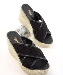 کفش پاشنه بلند زنانه مشکی ۲۰۶۷۰ برند SOHO - 939076654